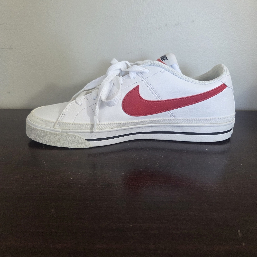 Nike Court Legacy Next Nature White Red Black New In Original Box Mens Size 7.5 - Picture 6 of 15